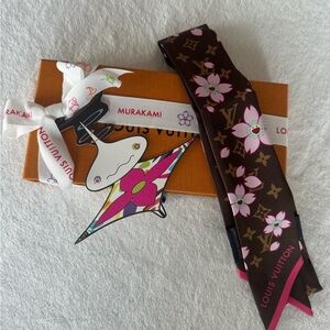 BRAND NEW Louis Vuitton x Takashi Murakami 2025 Cherry Blossom BB Bandeau M96084